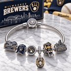 MLKB Silver Charm Bracelet Set PTT
