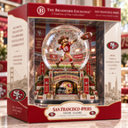 SF49 Premium Sculpted Collector Water Globe NTNA