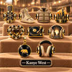 KNW Gold Charm Set PNPA