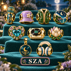 SZA Gold Charm Set PNPA