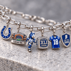 IDC Silver Charm Bracelet Set NTVA