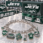 NYJ Silver Charm Bracelet Set NTVA