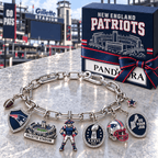 NEP Silver Charm Bracelet Set NTVA