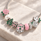 AKA Silver Charm Bracelet Set BMD