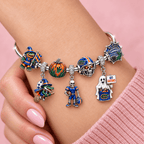 FGT Silver Charm Bracelet Set TMH