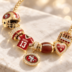 SF49 Gold Charm Bracelet Set BMD