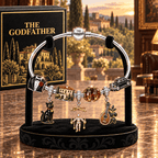 TGF Silver Charm Bracelet Set TMH