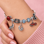 TWL Silver Charm Bracelet Set TMH