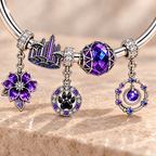 BLP Silver Charm Bracelet Set TMH