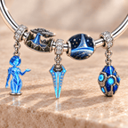 HALO Silver Charm Bracelet Set TMH