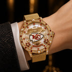 KCC Premium Kansas City Chiefs Watch NTVA